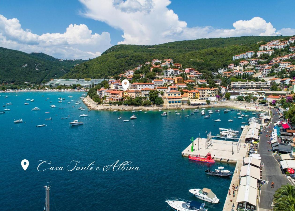 Willa Casa Santo E Albina Rabac Zewnętrze zdjęcie